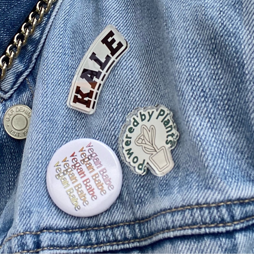 Vegan Pins